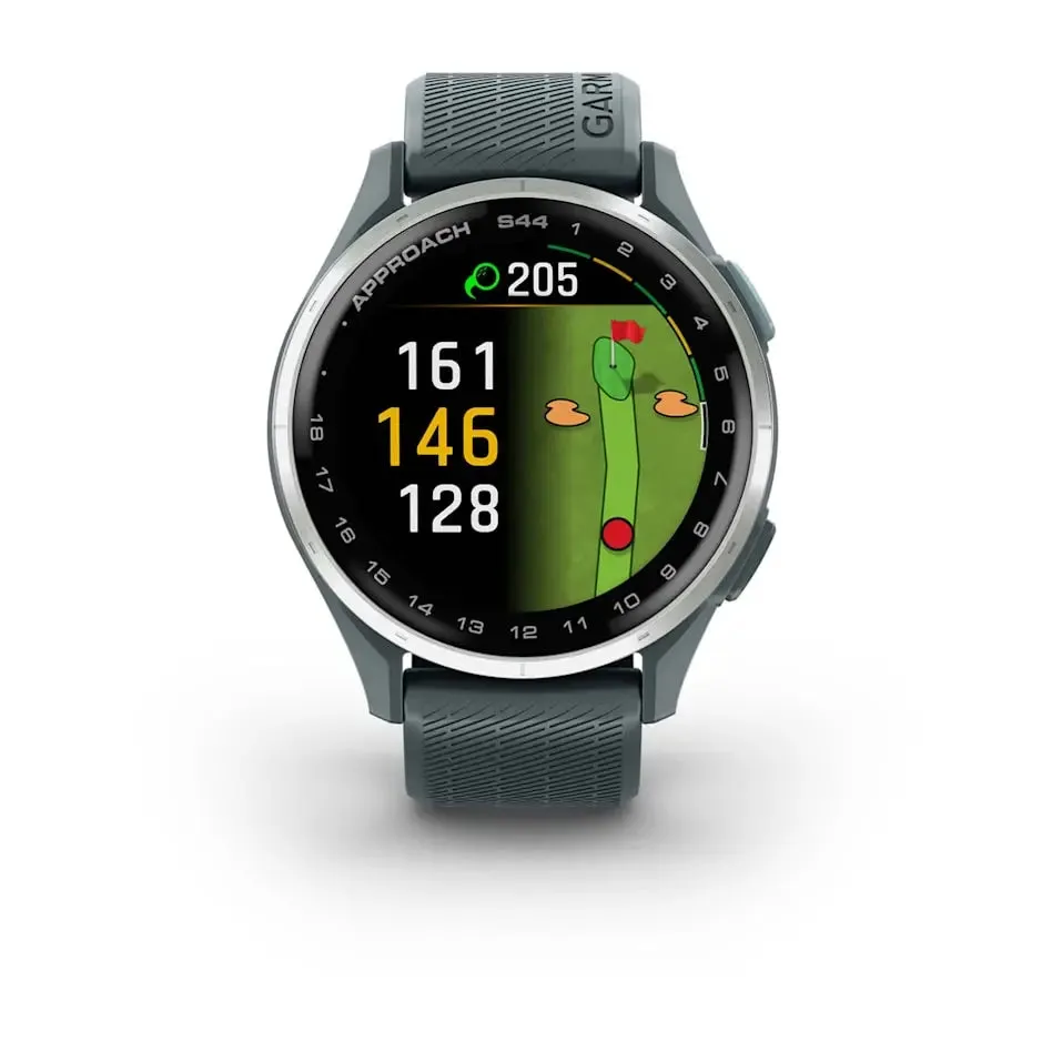 Approach® S44 - Silver Aluminium with Twilight Silicone Band