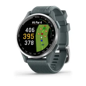 Approach® S44 - Silver Aluminium with Twilight Silicone Band