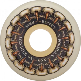 Bones XF X99 V6 Wide-Cut 54MM 99A Grippin Wolf Wheels
