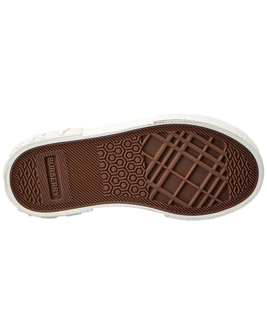 Burberry K1-New Mini Jack Canvas High-Top Sneaker