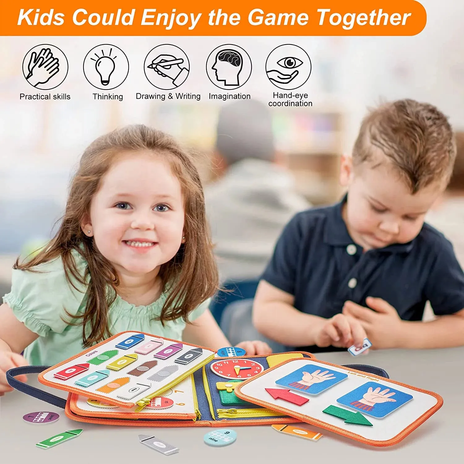Busy Board Educational Games for Toddlers