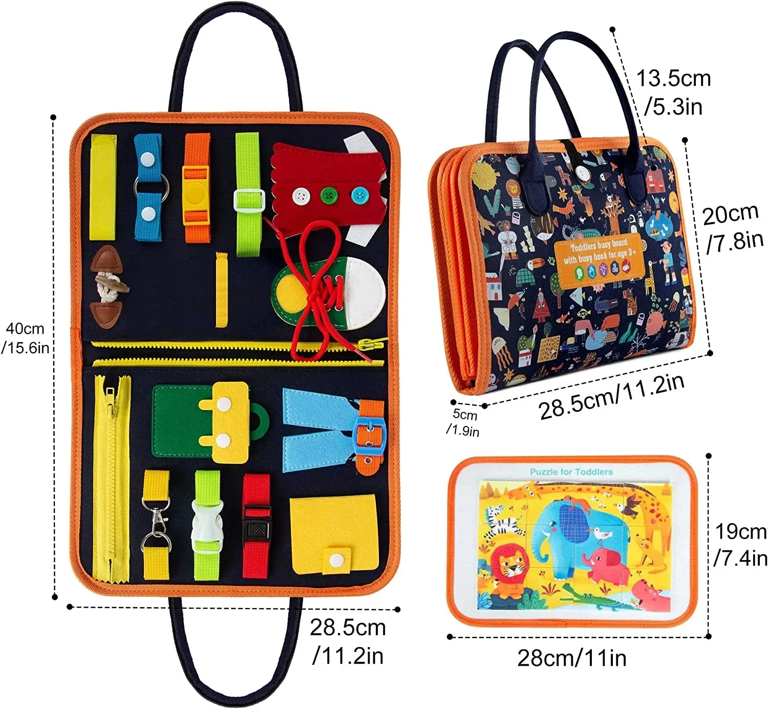 Busy Board Educational Games for Toddlers