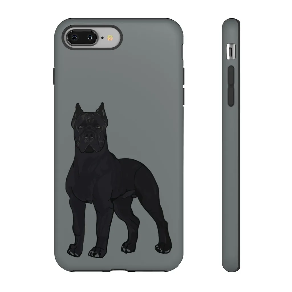 Cane Corso Tough Cell Phone Cases, Two Layers for Protection, Impact Resistant, Made in the USA!!