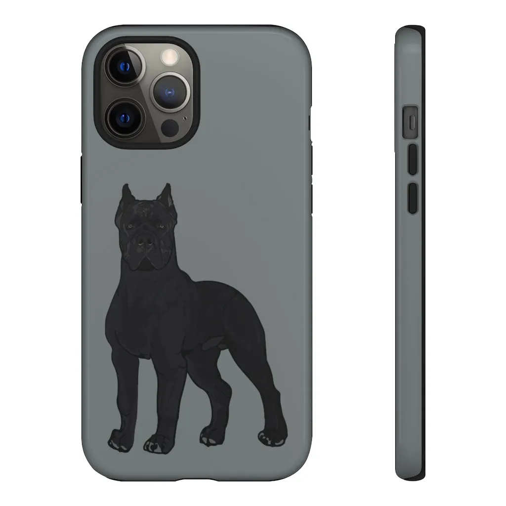 Cane Corso Tough Cell Phone Cases, Two Layers for Protection, Impact Resistant, Made in the USA!!
