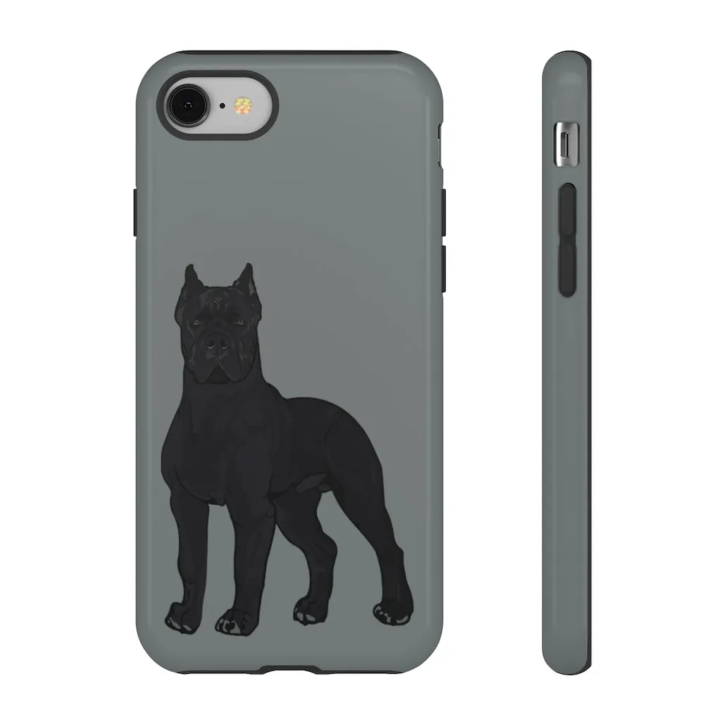 Cane Corso Tough Cell Phone Cases, Two Layers for Protection, Impact Resistant, Made in the USA!!