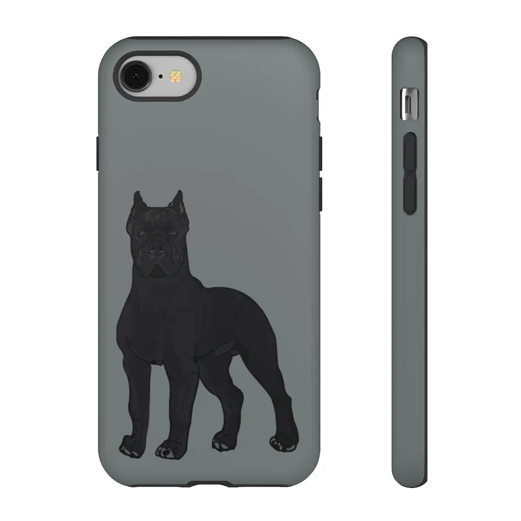 Cane Corso Tough Cell Phone Cases, Two Layers for Protection, Impact Resistant, Made in the USA!!