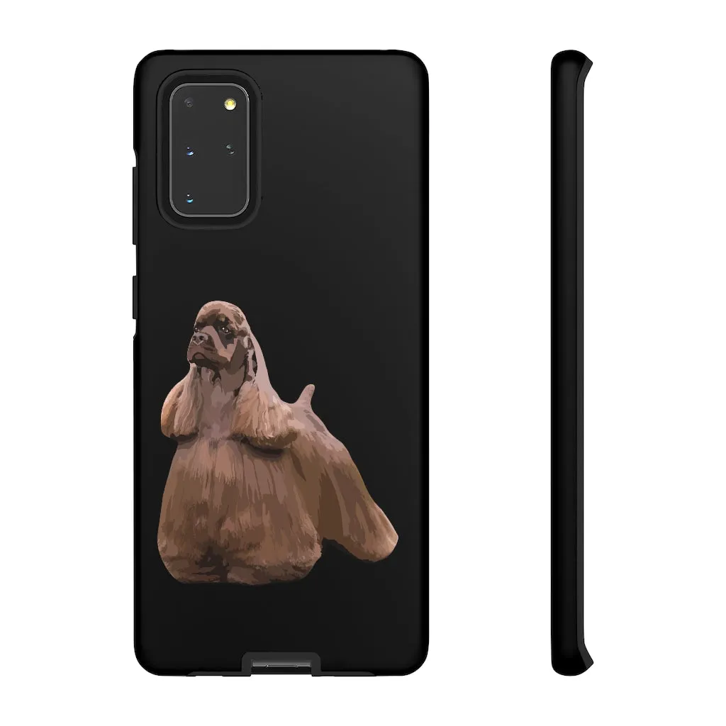 Cocker Spaniel Tough Cell Phone Cases, Dual Layer Protection, 19 Types, Made in the USA!!