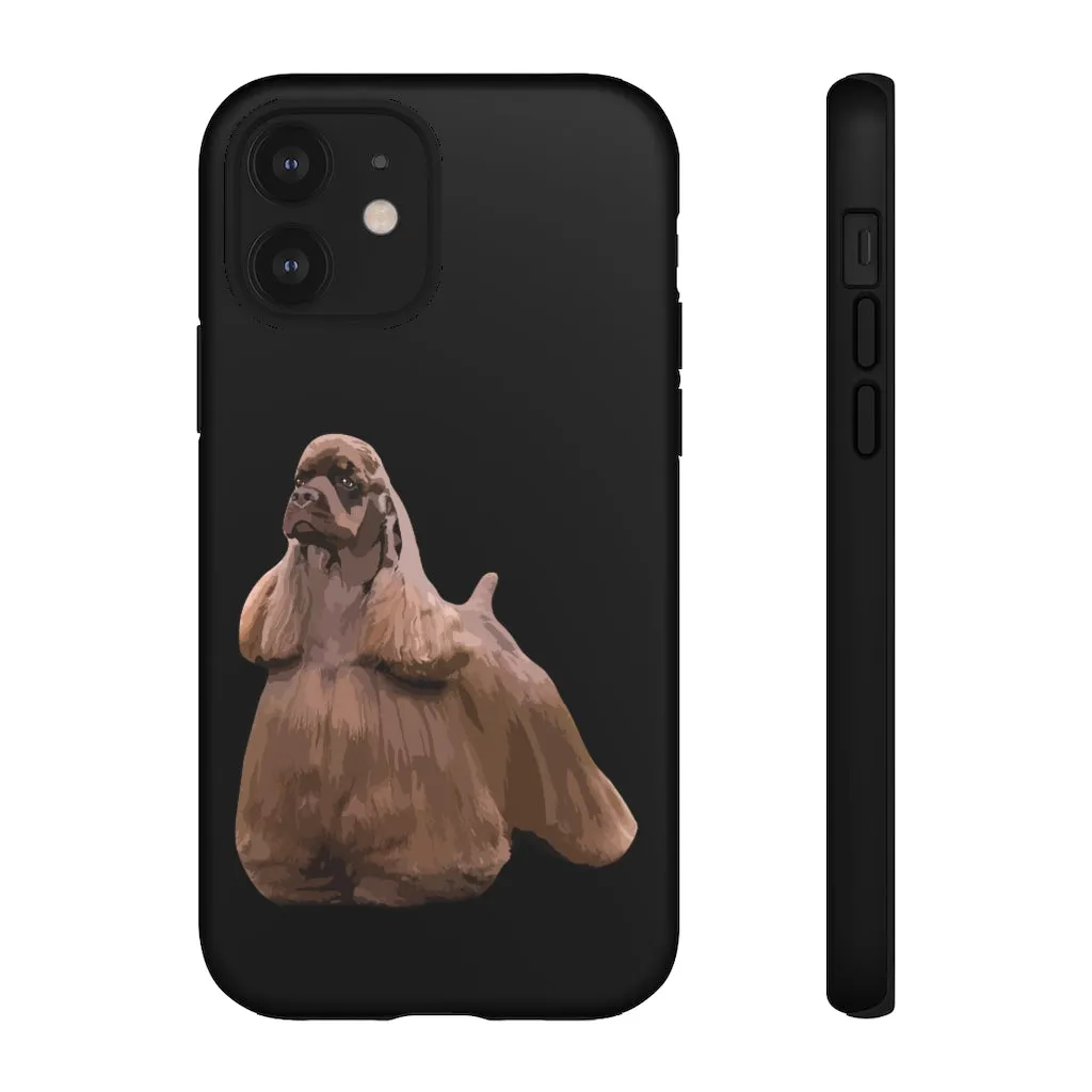 Cocker Spaniel Tough Cell Phone Cases, Dual Layer Protection, 19 Types, Made in the USA!!