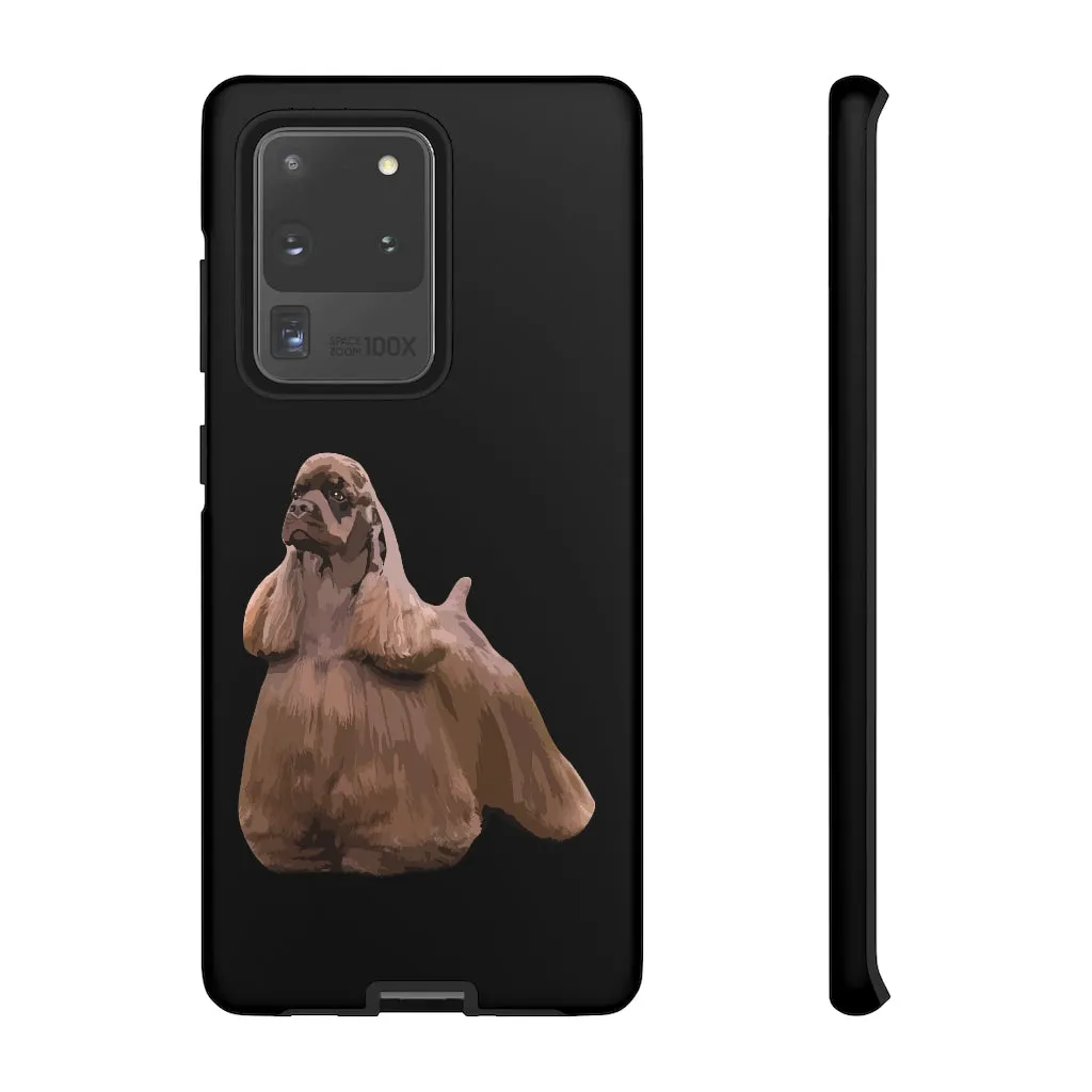 Cocker Spaniel Tough Cell Phone Cases, Dual Layer Protection, 19 Types, Made in the USA!!