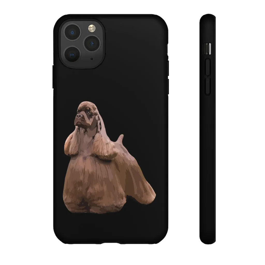 Cocker Spaniel Tough Cell Phone Cases, Dual Layer Protection, 19 Types, Made in the USA!!