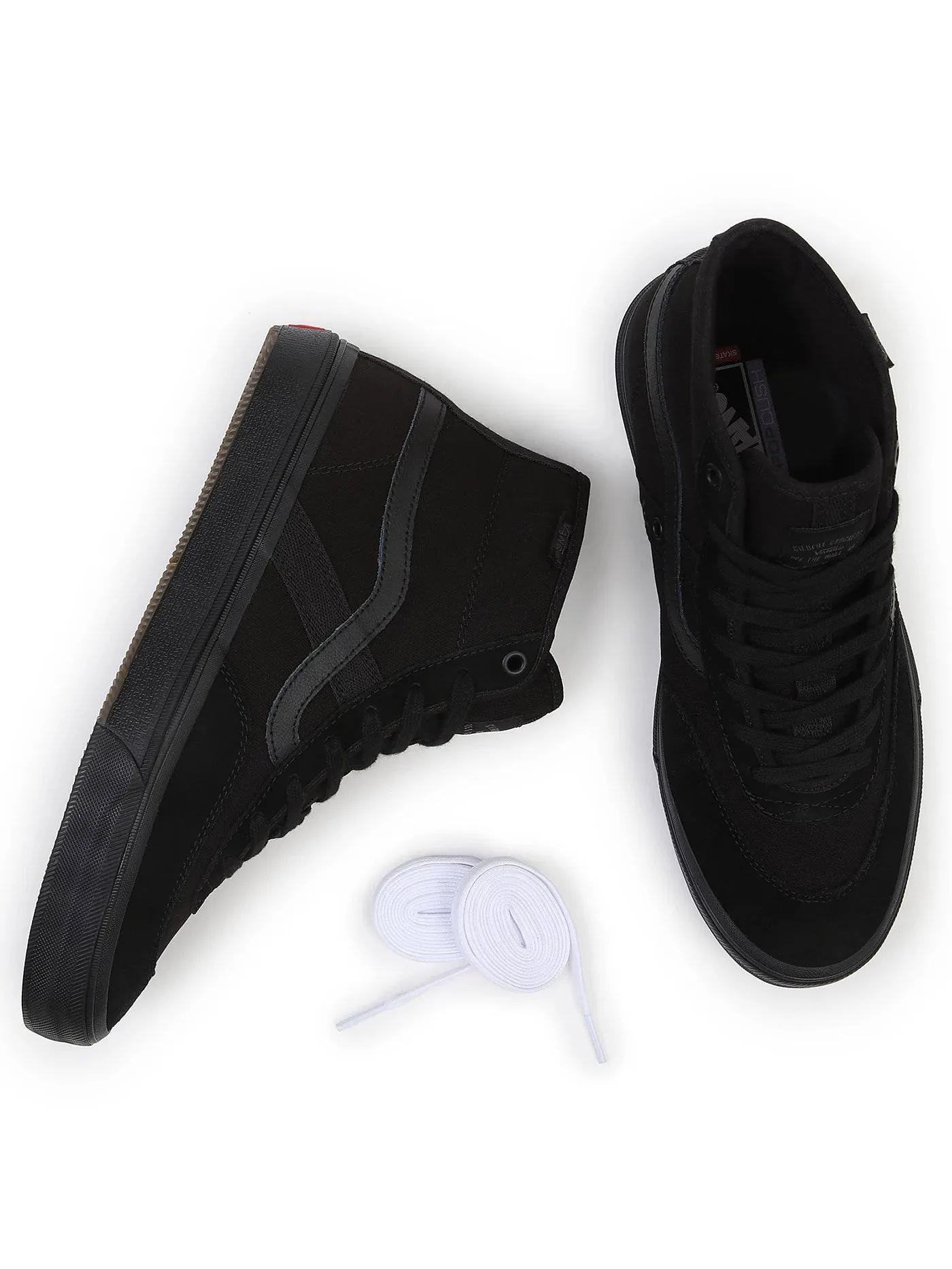 Crockett High Black Shoes