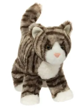 Douglas Cuddle Cat Zigby Gray Stripe, Mini