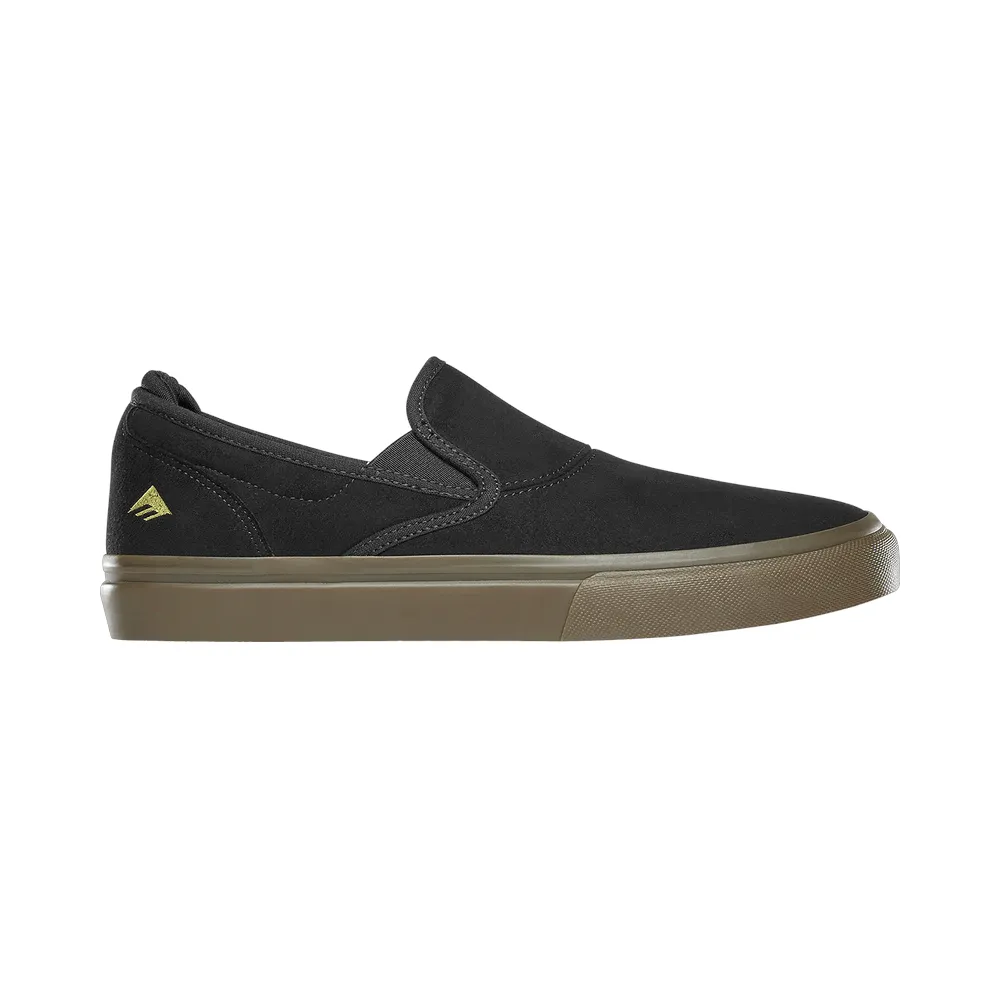 Emerica Skate Wino G6 Slip On Black Black Gum