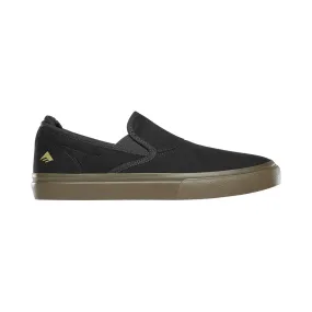 Emerica Skate Wino G6 Slip On Black Black Gum