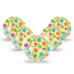 ExpressionMed OverPatch Smileys Adhesive Patch Freestyle Libre 3