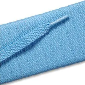 Flat Athletic Laces - Light Blue (2 Pair Pack) Shoelaces