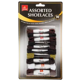 Jump Shoelaces Assorted 10pk