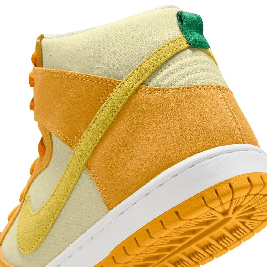 Nike SB Dunk High Pro University Gold Vivid Sulfur-Citron Tint
