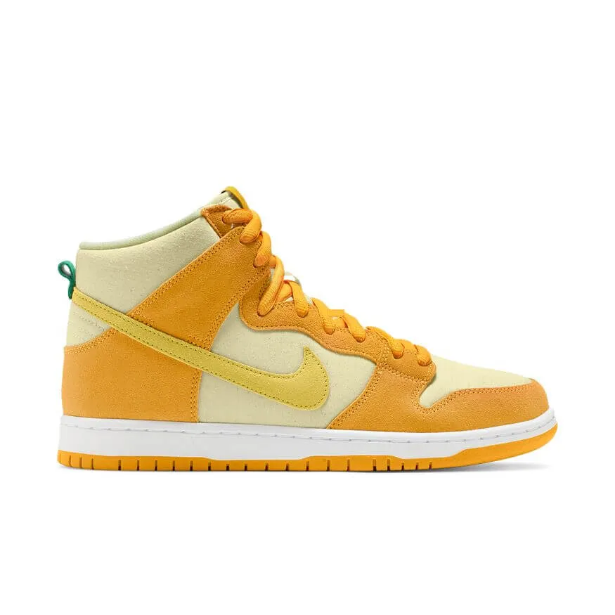 Nike SB Dunk High Pro University Gold Vivid Sulfur-Citron Tint