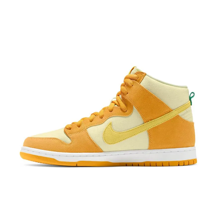 Nike SB Dunk High Pro University Gold Vivid Sulfur-Citron Tint