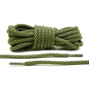 Olive/Black Rope Laces *FINAL SALE*
