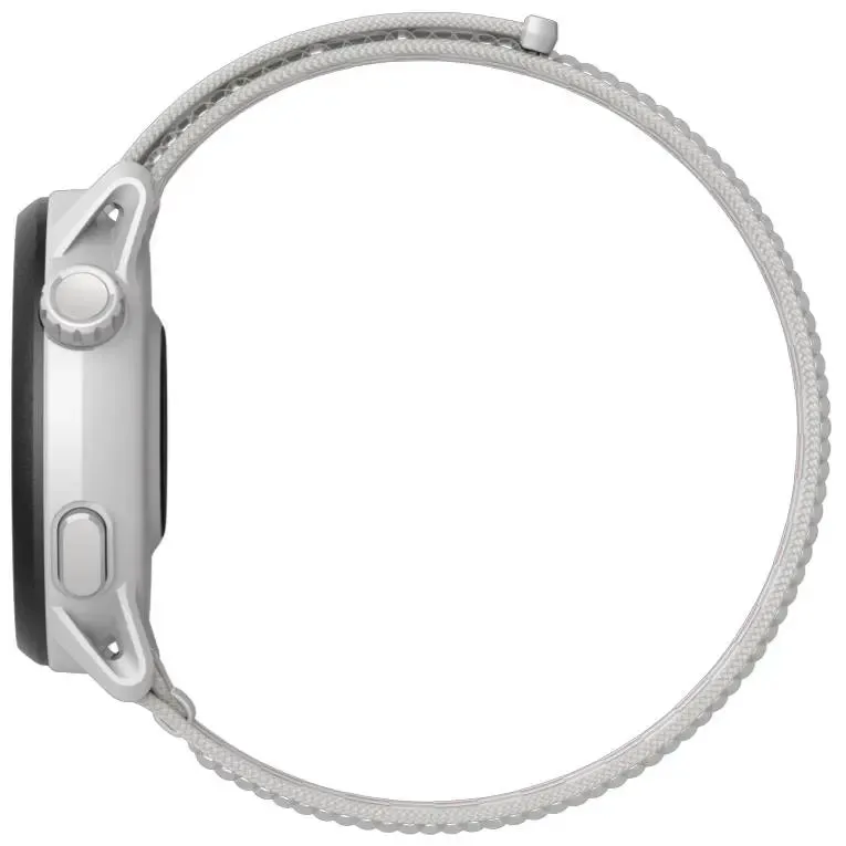 PACE 3 GPS Sport Watch - Nylon Band - White