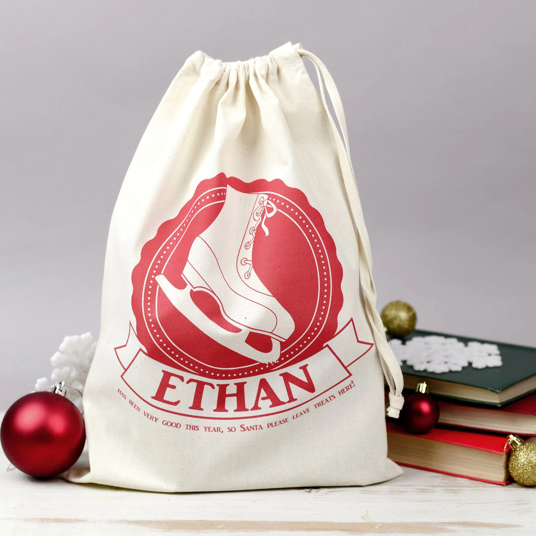 Personalised Mini Christmas Gift Sack