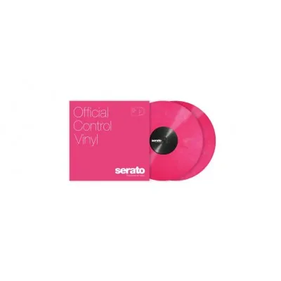 Serato 12 inch Control Vinyl Pair  Transparent