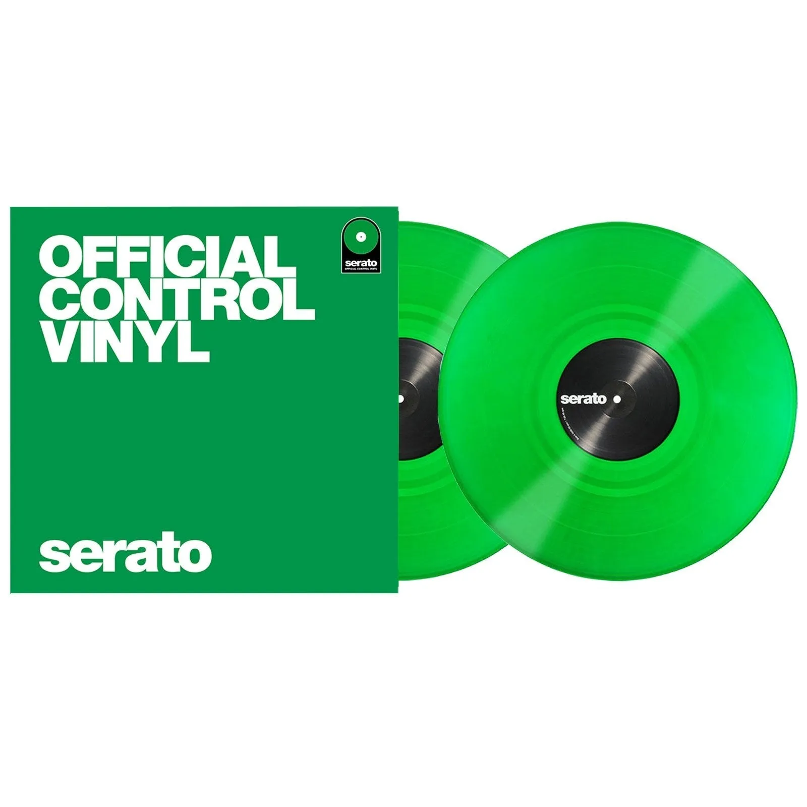 Serato 12 inch Control Vinyl Pair  Transparent