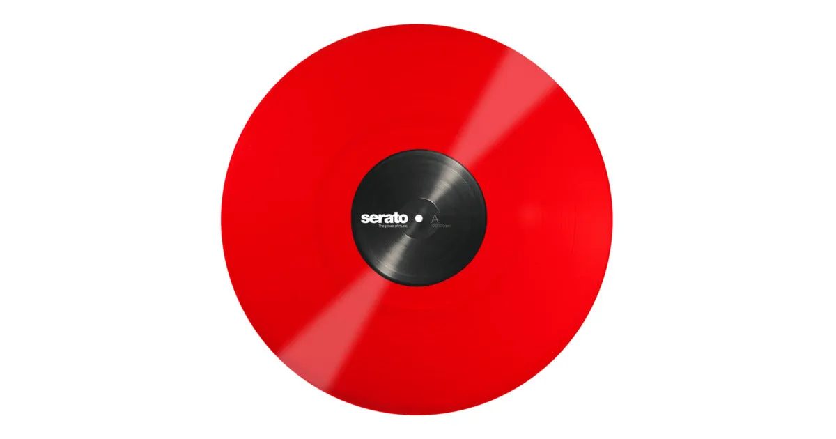 Serato Control Vinyl 12" Single Black.