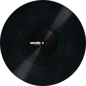Serato Control Vinyl 12" Single Black.