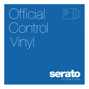 Serato Performance Series 7" Control Vinyl Blue (pair)