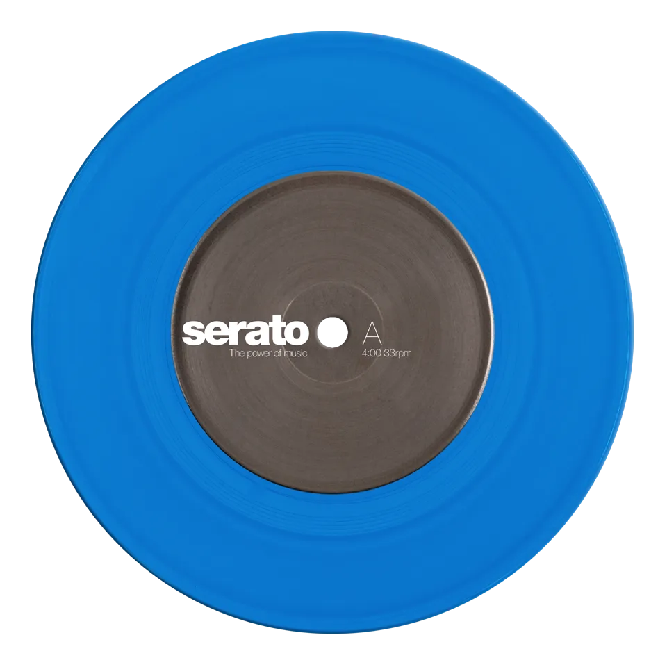 Serato Performance Series 7" Control Vinyl Blue (pair)