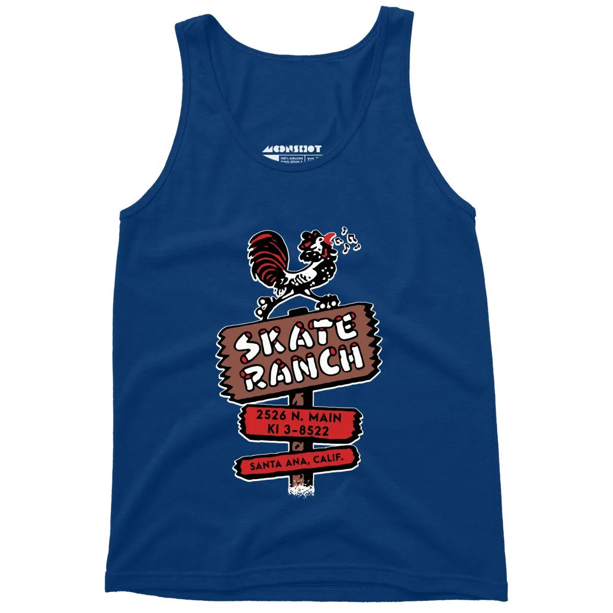 Skate Ranch - Santa Ana, CA - Vintage Roller Rink - Unisex Tank Top