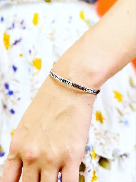 Speak The Truth Cuff