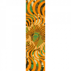 Spitfire 9x33 Big Head Classic Swirl Orange/Camo Grip
