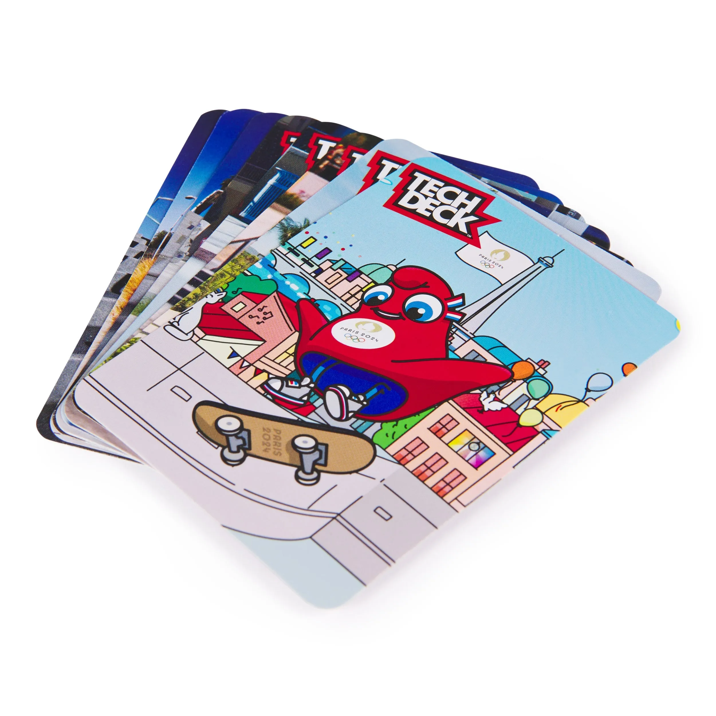 Tech Deck, Competition Legends Olympic Games Paris 2024 Fingerboard 8-Pack