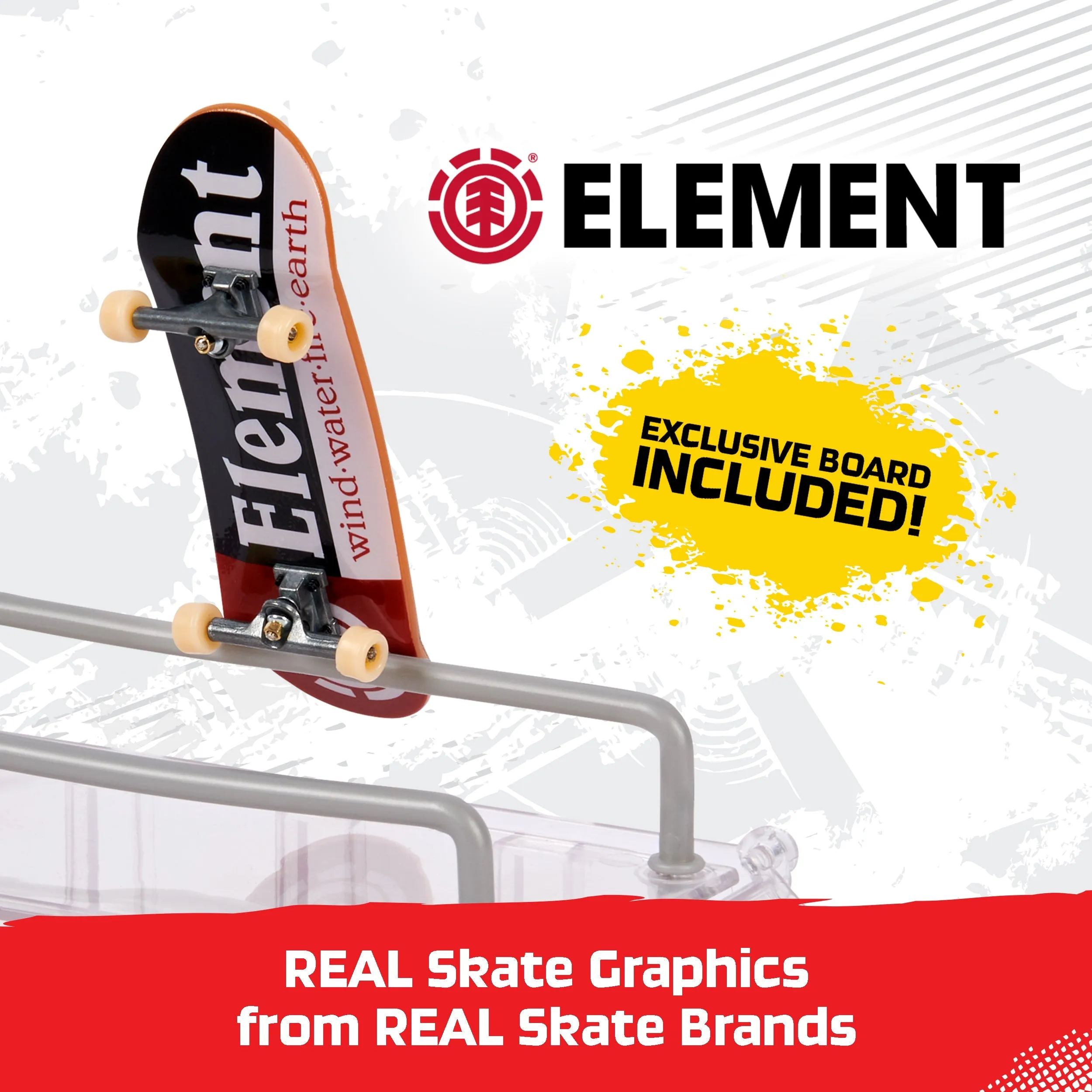 Tech Deck, Play and Display Ramp Set and Carrying Case