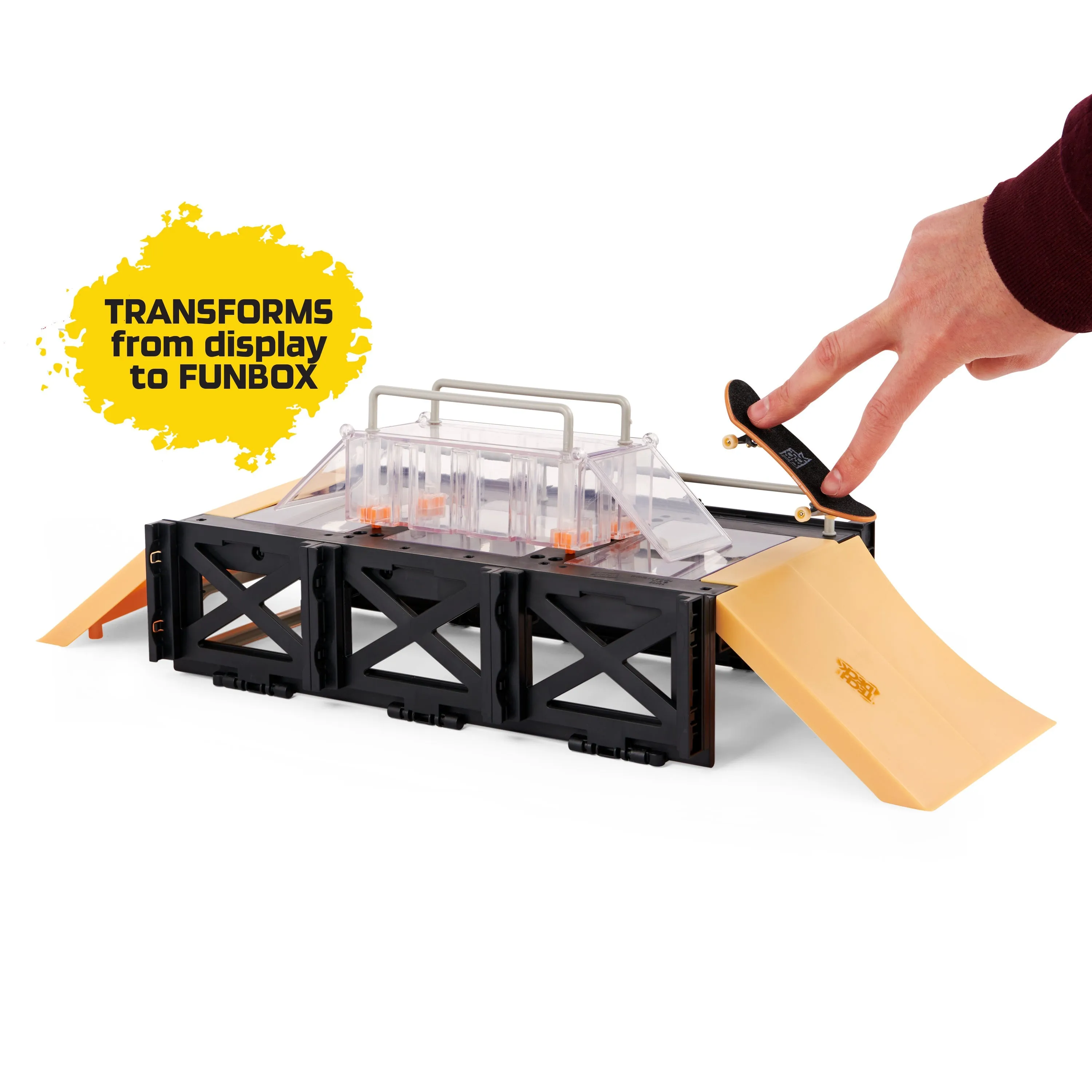 Tech Deck, Play and Display Ramp Set and Carrying Case