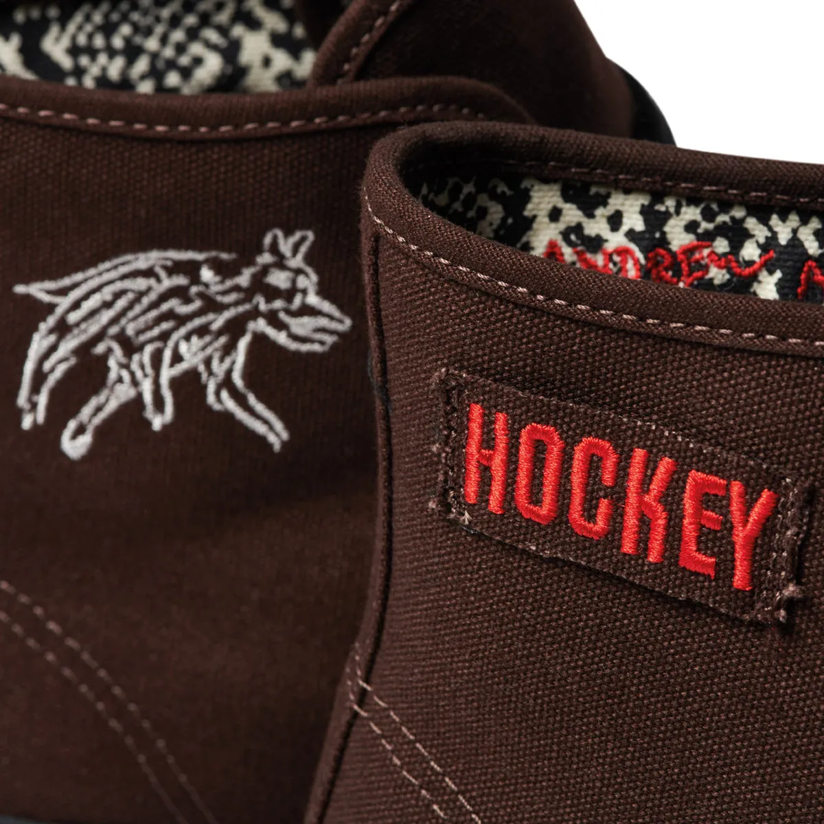 Vans x Hockey Skate Authentic High Shoes - Snake Skin