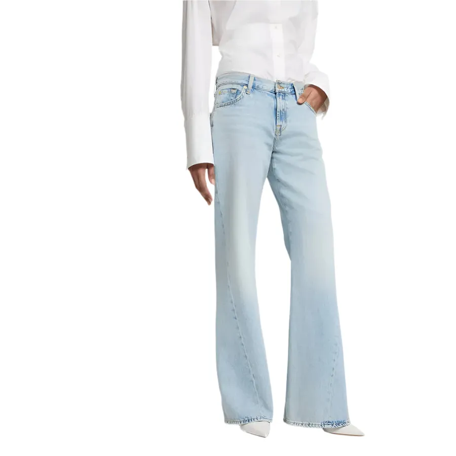 Women's Seven For All Mankind Slim Illusion Twisted Seam Spencer Flare 7U350555-1E6