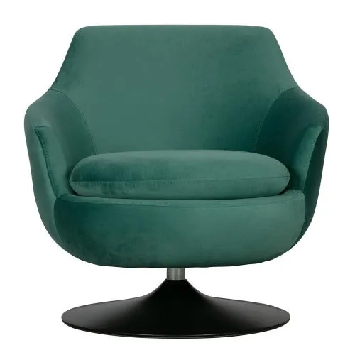 Woood Jada Rotational Armchair Teal - Clearance