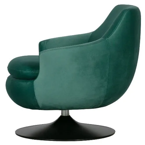 Woood Jada Rotational Armchair Teal - Clearance