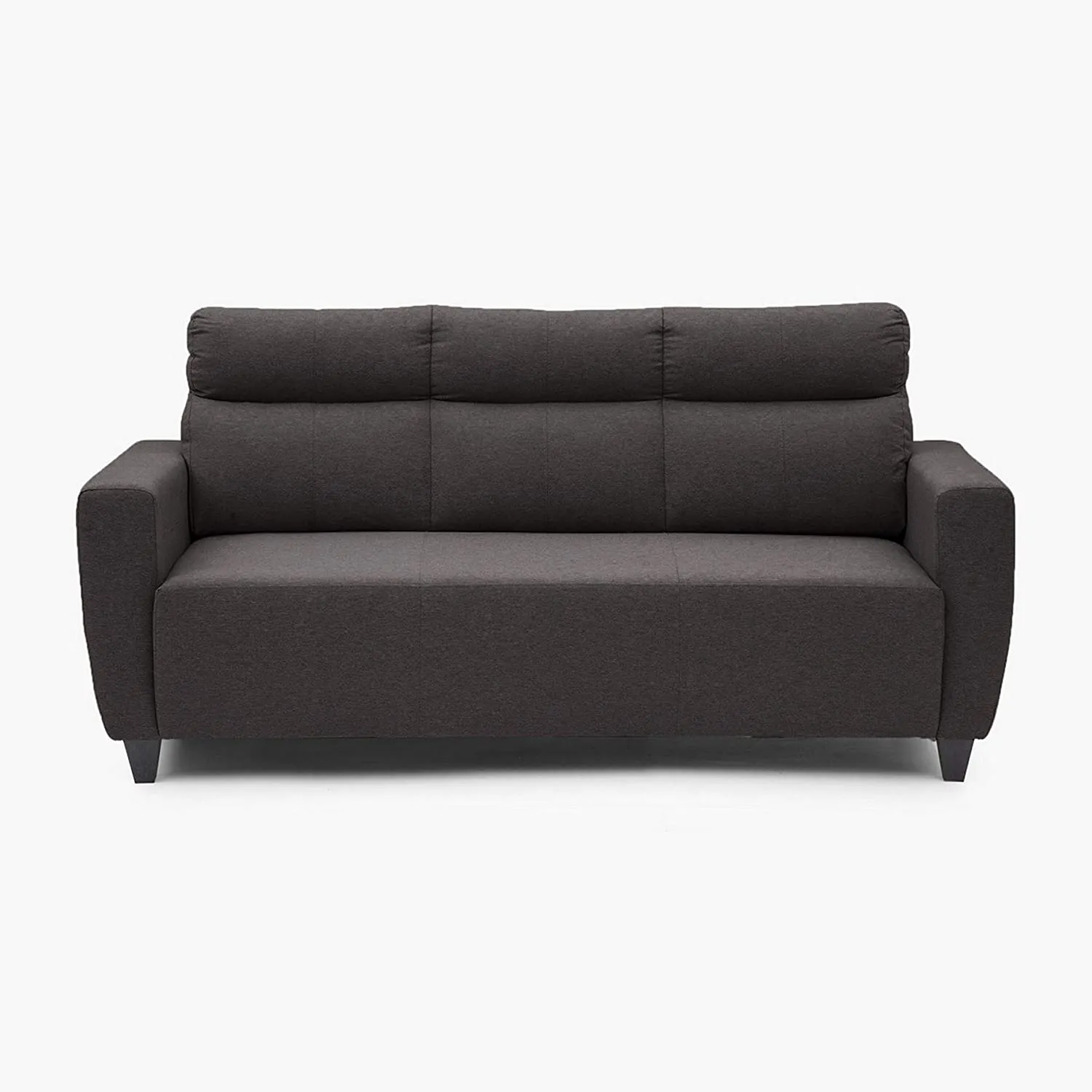 Zolo Suede Sofa Set in Grey Color